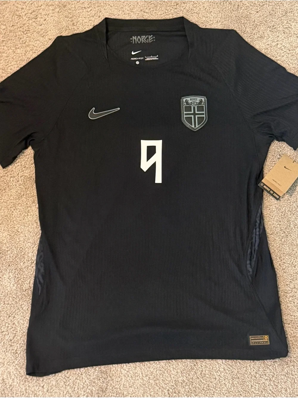 2026 Norway Erling Haaland World Cup Nike Player Edition Jersey
